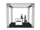 ALUTRUSS Truss Set QUADLOCK 6082 square 4x4x3.5m (WxDxH)