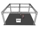 ALUTRUSS Truss set QUADLOCK 6082 square 7.71x7.71x3.5m...