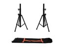 OMNITRONIC Set 2x BS-1 EU Loudspeaker Stand + Carrying bag