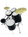 DIMAVERY DS-200 Drum set, black