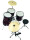 DIMAVERY DS-200 Drum set, wine red