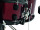 DIMAVERY DS-200 Drum set, wine red