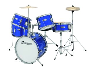 DIMAVERY JDS-305 Kids Drum Set, blue