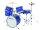 DIMAVERY JDS-305 Kids Drum Set, blue