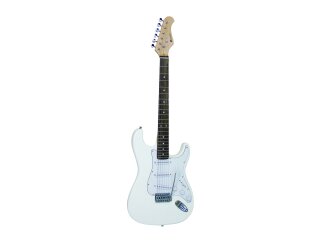DIMAVERY ST-203 Electric Guitar, white
