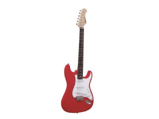 DIMAVERY ST-203 E-Guitar, red