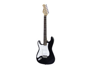 DIMAVERY ST-203 Electric Guitar LH, black
