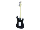 DIMAVERY ST-203 E-Guitar LH, black