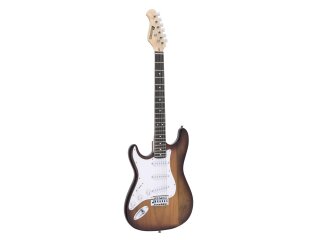 DIMAVERY ST-203 Electric Guitar LH, sunburst