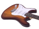 DIMAVERY ST-203 E-Guitar LH, sunburst