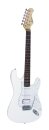 DIMAVERY ST-312 E-Guitar, white
