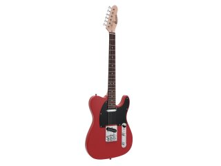 DIMAVERY TL-401 E-Gitarre, rot