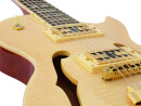 DIMAVERY LP-600 Electric Guitar, nature maple