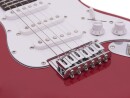 DIMAVERY J-350 Electric Guitar ST, red