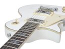 DIMAVERY LP-700L E-Gitarre, LH, weiß