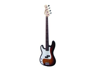 DIMAVERY PB-320 E-Bass LH, sunburst