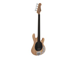 DIMAVERY MM-501 E-Bass, fretless, nature