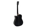 DIMAVERY DR-520 Dreadnought, schwarz