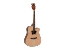 DIMAVERY JK-500 Western guitar, Cutaway, nature