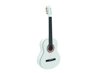 DIMAVERY AC-303 Klassikgitarre, weiß