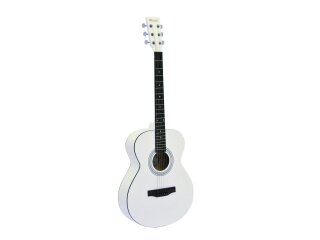 DIMAVERY AW-303 Western Guitar, white