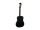 DIMAVERY AC-303 Klassikgitarre 1/2, sw
