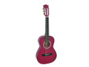 DIMAVERY AC-303 Classical Guitar 1/2, red