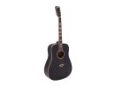 DIMAVERY STW-40 Western guitar, black