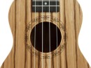 DIMAVERY UK-400 Ukulele soprano "Zebrawood"