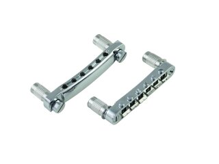 DIMAVERY Brücke u. Stopbar Tailpiece für LP-Modell