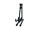 DIMAVERY Guitar Stand for Accoustic Guitar black