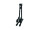 DIMAVERY Guitar Stand for E-guitar black