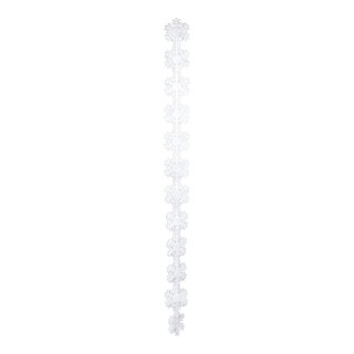 Snowflake garland  - Material: 12 snowflakes 17cm - Color: white - Size:  X 200cm