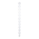 Schneeflockengirlande 12 Schneeflocken 17cm     Groesse:...