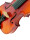 DIMAVERY Violine 4/4 mit Bogen, im Case