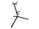 DIMAVERY Stand for Saxophone, black