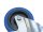 ROADINGER Lenkrolle 100mm BLUE WHEEL hellblau