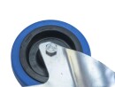 ROADINGER Swivel Castor 100mm BLUE WHEEL with brake