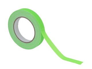 ACCESSORY Gaffa Tape 19mm x 25m neongrün UV-aktiv