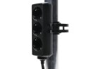 SNAP Befestigungsklammer schwarz 4x