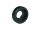 PENN Plastic Washer, black, big (recessed)