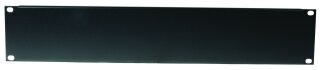 OMNITRONIC Front Panel Z-19U-shaped steel black 2U