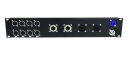 OMNITRONIC Frontplatte Z-19 8x D-Type/4xNL8/T 2HE