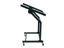 OMNITRONIC Rack Stand 12U/10U adjustable on Wheels