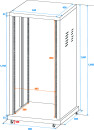 ROADINGER Steel Rack SR-19, 40U