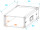 ROADINGER Effektrack CO DD, 4HE, 38cm tief, schwarz