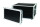 ROADINGER Effect Rack CO DD, 6U, 38cm deep, black