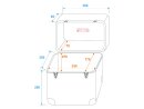 ROADINGER Record Case ALU Battle/Booking, rounded