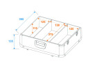 ROADINGER CD Case ALU polished for 100 CDs