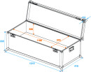 ROADINGER Universal-Transport-Case 120x40cm